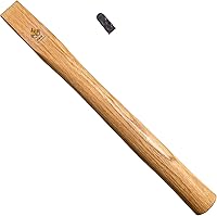 Vista 10 de Azada curvada resistente de 14 pulgadas, sin soldadura, herramienta de jardinería, mango de roble, para excavar, desyerbar y plantar