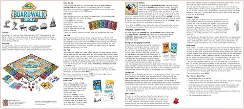 Miniatura 4 de Beach Life Boardwalk Opoly - Actividad educativa y divertida para niños y familias, gran idea de regalo para vacaciones, cumpleaños y tiempo de