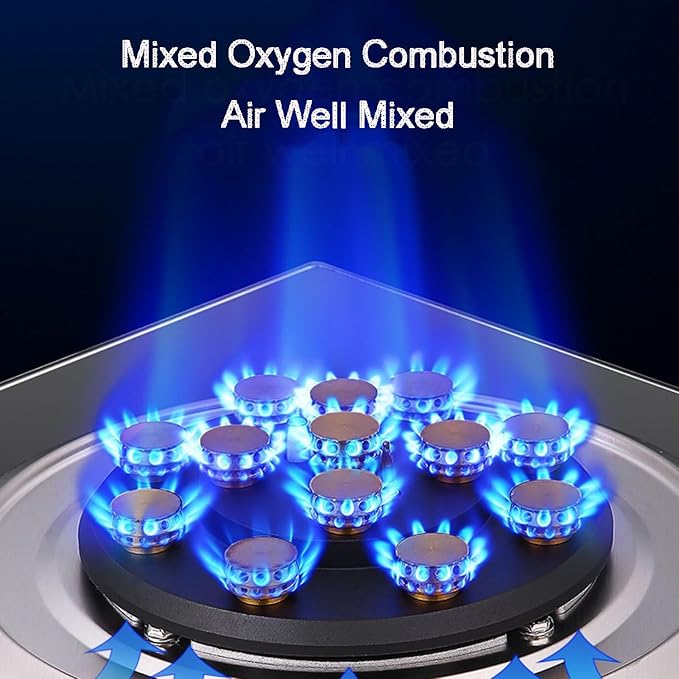 Estufa de Gas de 1 Quemador, Encendido Electrónico y Protección de Apagado miniatura 5