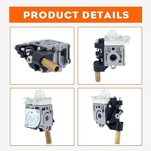 Miniatura 9 de HIPA carburador con combustible, kit de mantenimiento con bujía para ECHO GT200, GT201i, HC150, HC151, PE200, PE201, PPF210, PPF211, SRM210 y