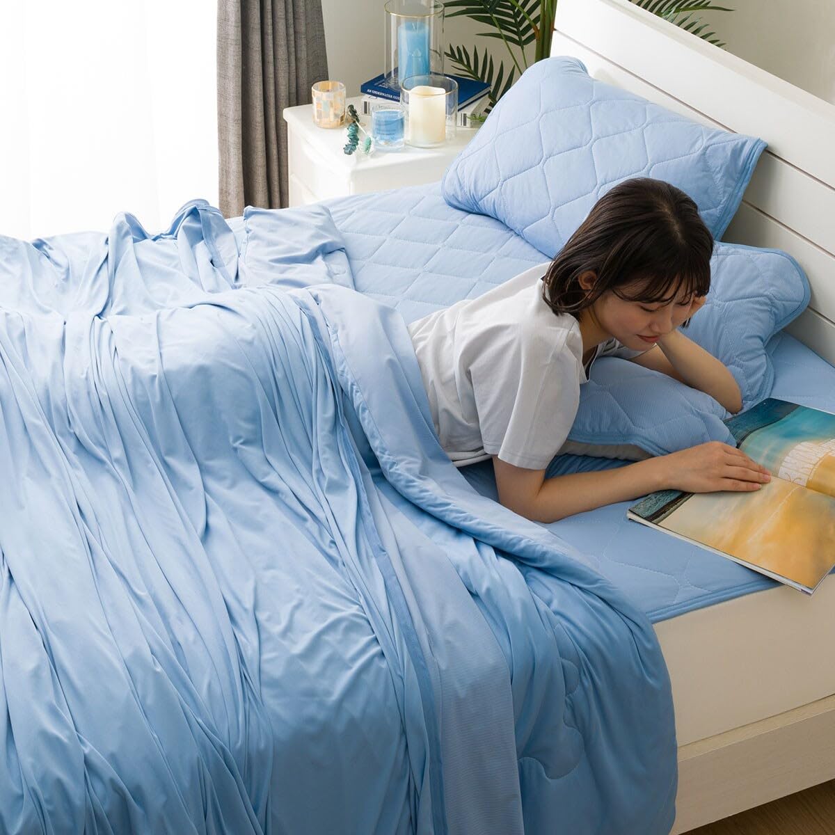 Amazon.co.jp: ニトリ 両面使える ひんやりケット S2402 NクールSP