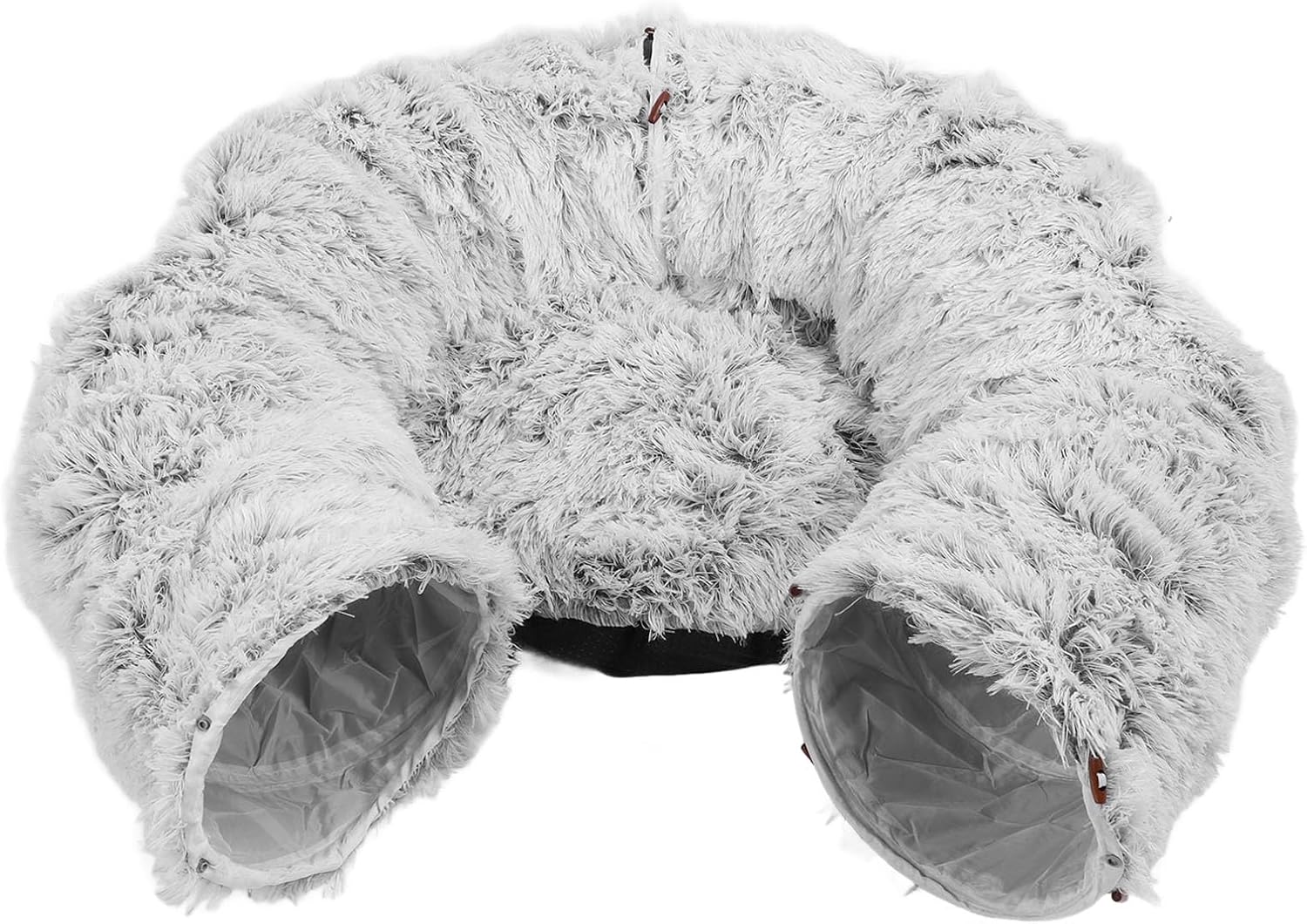 Focket Cat Tunnel Bed, Luxurious Indoor Cat Tunnel with Foldable Design for Kitten Puppies