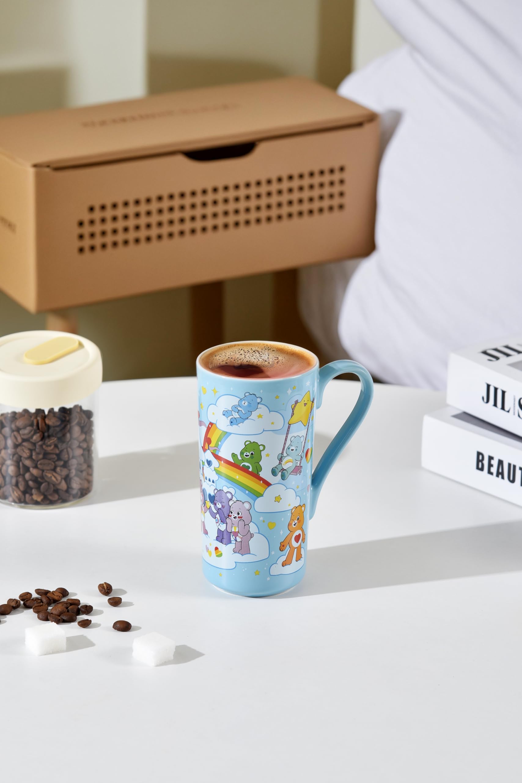 Pyramid International Care Bears Rainbow Friends Classic 80er Jahre Keramik Grande Cappuccino Tasse – 470 ml, Einheitsgröße