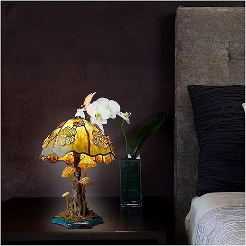 Miniatura 4 de Decoración de hongos de resina, luz nocturna, lámpara de hongos, lámpara de flores, luz de hongos, decoración de setas, lámpara de noche para