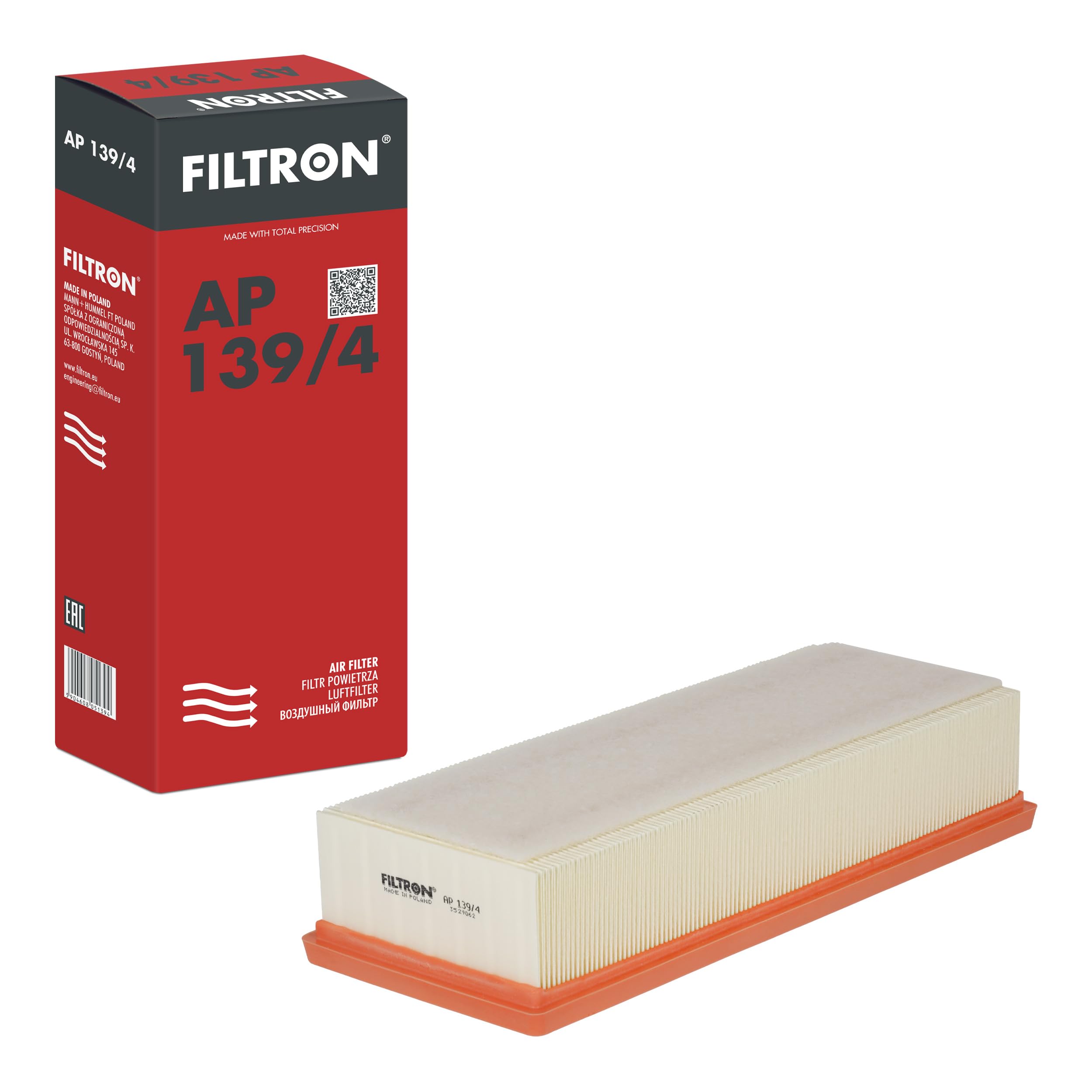 FILTRON, AP 139/4 Air Filter