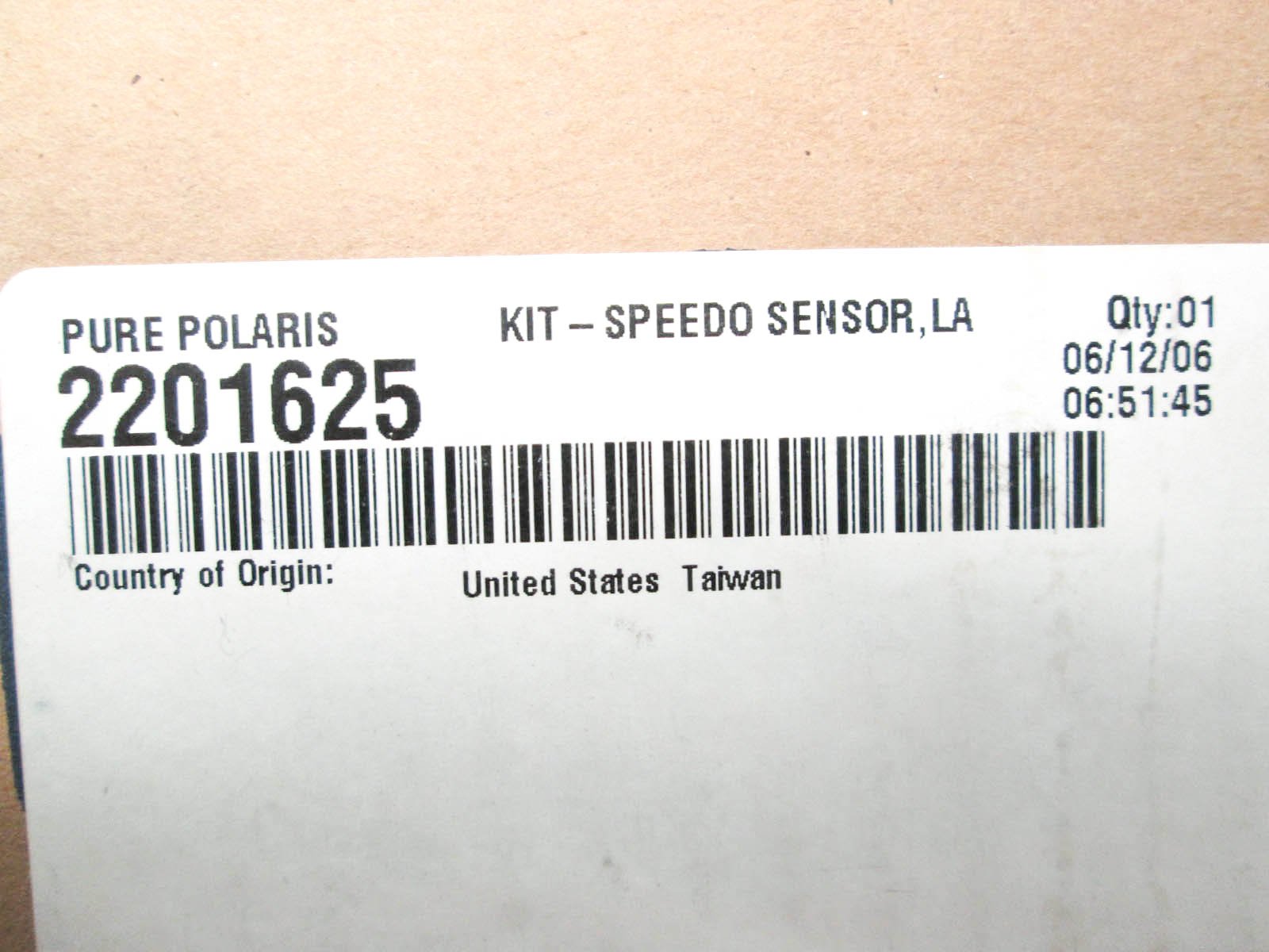 Polaris Kit Speedo Sensor Lg 2201625 Neu OEM : Amazon.de: Auto 