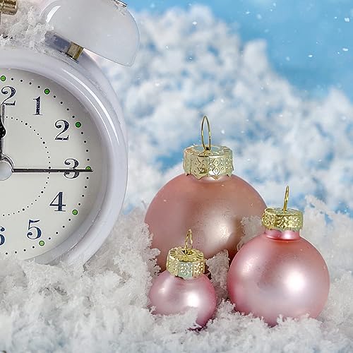 Miniatura 5 de 100 tapas redondas de adorno de Navidad, tapas de metal extraíbles doradas, tapa de adorno de Navidad para decoración de porcelana de Navidad,