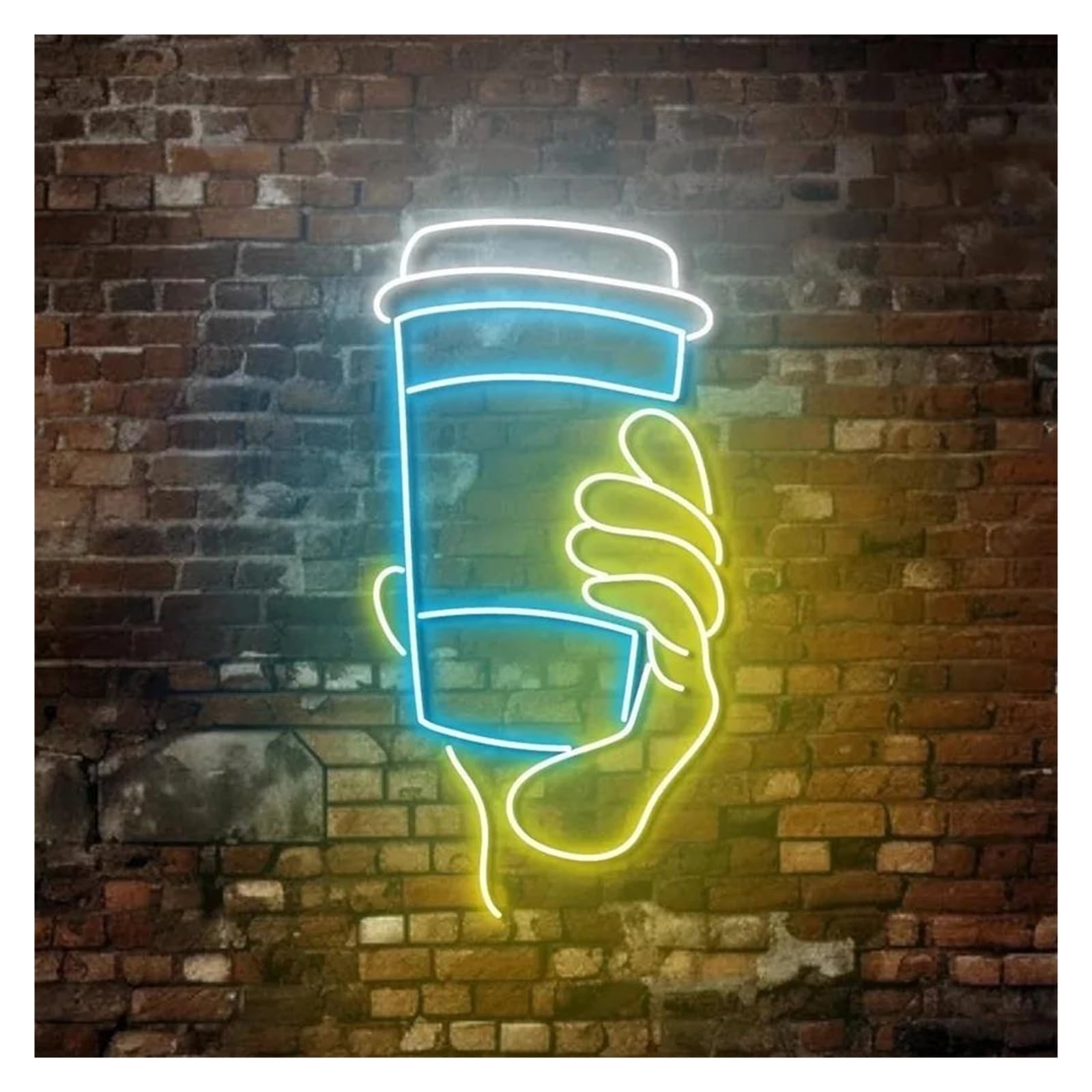 LEMST Sign Lamp Coffee Shop Open Neon Sign USB Powered Personalized Wall Decor Welcome Signboard Cafe Restaurant Hotel 38cm