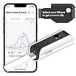 Inito Fertility Monitor & Hormone Tracker for Women | Estrogen, LH, PdG (Urine Metabolite of progesterone), FSH | Track and Confirm Ovulation | Includes 15 Strips (Compatible with iPhone 13 Mini)