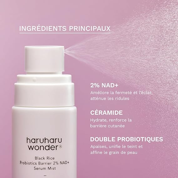 haruharu wonder Glow-on-the-Go Duo, 2% NAD Mist and PDRN with Peptide Lipbam