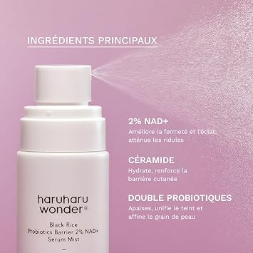 haruharu wonder Glow-on-the-Go Duo, 2% NAD Mist and PDRN with Peptide Lipbam