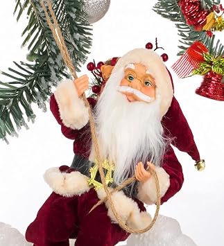 SOLE Y lba  S s  Noel Baba Biblo Fig r B y k Boy 45cm - Asma ipi ile 78 cm
