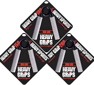 Heavy Grips Set - Grip Strengthener - Hand Exerciser - Hand Grippers for Beginners to Professionals