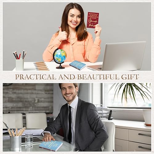 Miniatura 6 de Chuangdi 96 piezas de regalo de agradecimiento a los empleados, regalos de agradecimiento para compañeros de trabajo, cuaderno inspirador,