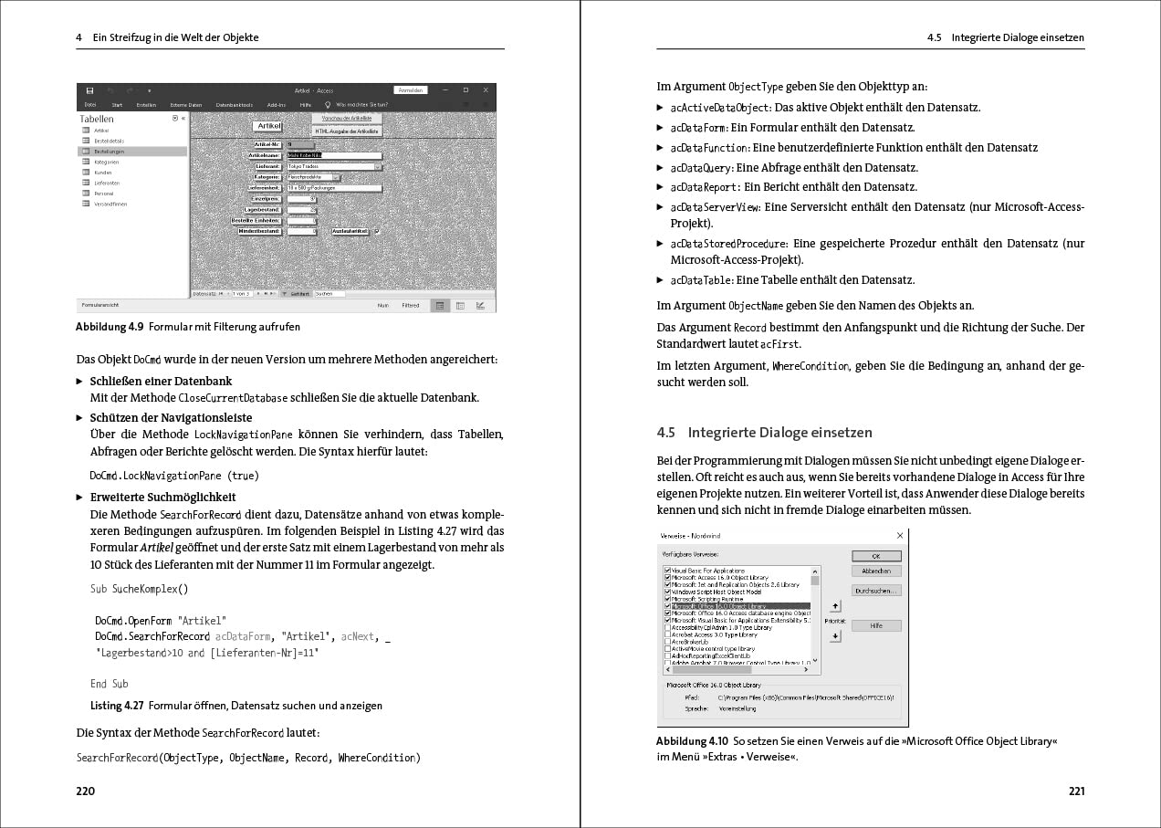 VBA mit Access: Das umfassende Handbuch mit VBA-Lösungen für Access 2010 bis Access 2021. Inkl. Makro-Lösungen und Praxisbeispielen