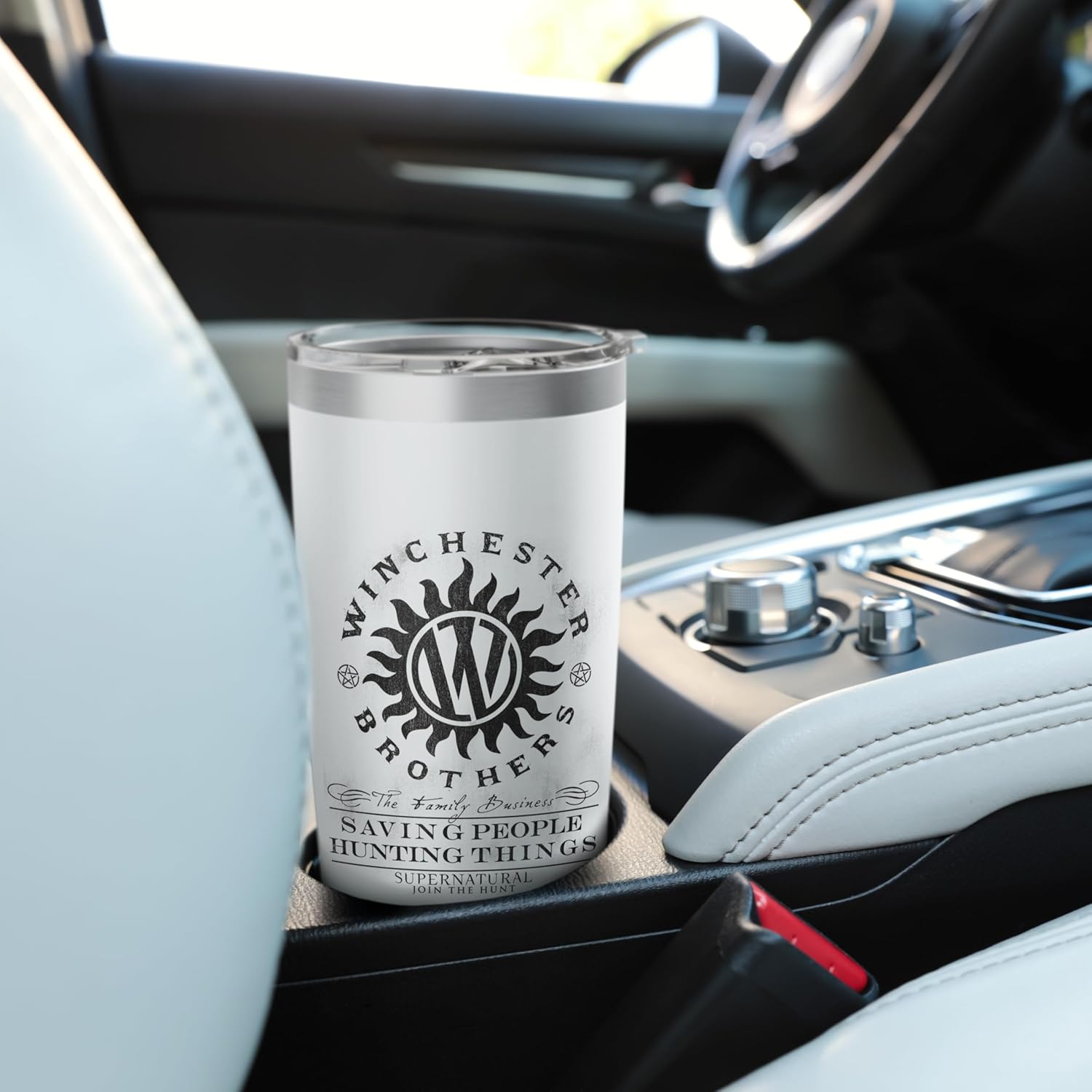 Supernatural Winchester Anti Possession Stainless Steel Insulated Tumbler - Image 6