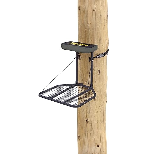 Rivers Edge® Big Foot™ Lever-Action Hang-On Treestand, Lightweight, Flip-Up Padded Seat, 24” x 28” Platform