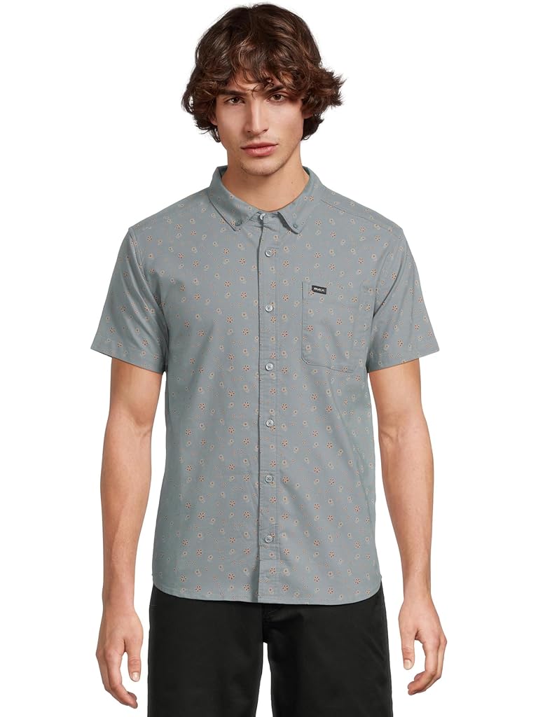 Gray RVCA Thatll Do Print Short Sleeve