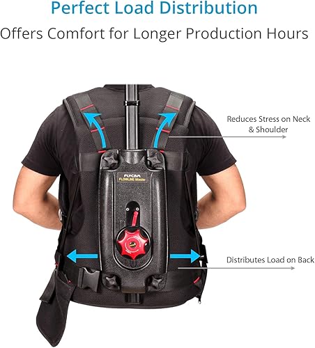 Miniatura 4 de FLYCAM Flowline Master - Soporte corporal profesional para cámaracardanes (9-27 libras) (FLCM-FLN-MSTR)