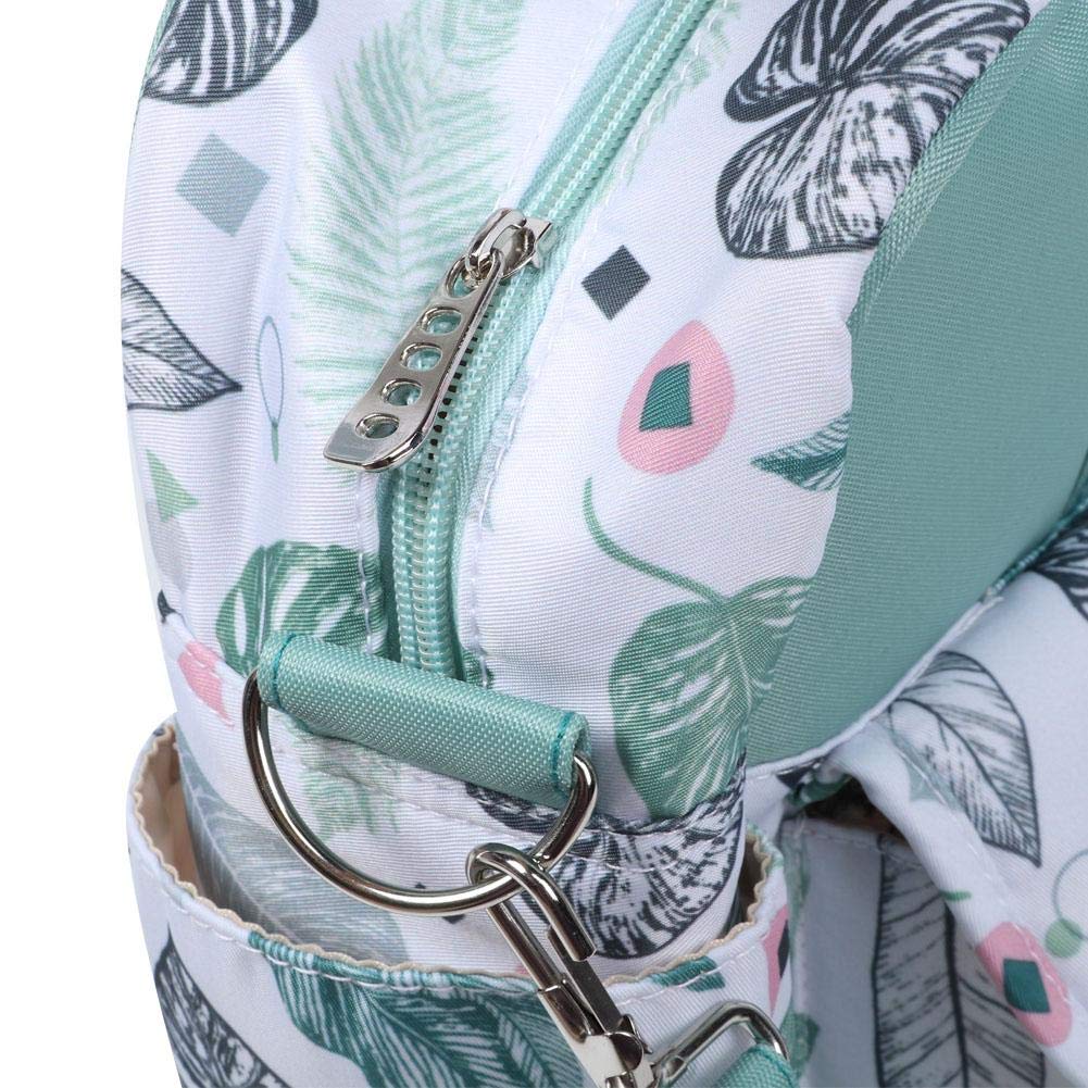 Zerodis Sac à Main de Grande capacité, Sac à bandoulière de Voyage imperméable Multifonctionnel élégant Grand spacieux bébé Nappe à Langer pour Maman