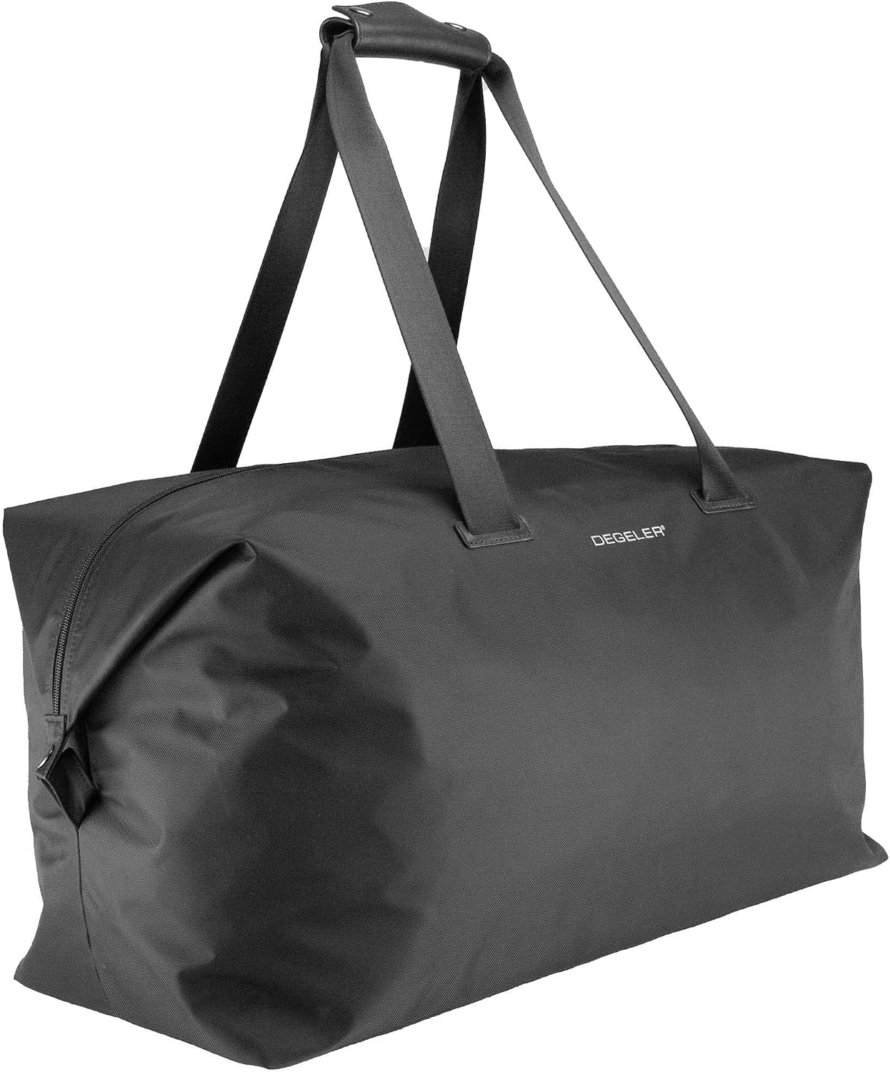 Weekender Bag – Elegant & light travel bag for carry-on luggage, Travel Duffle Bag large – Overnight bag for women & men, Black