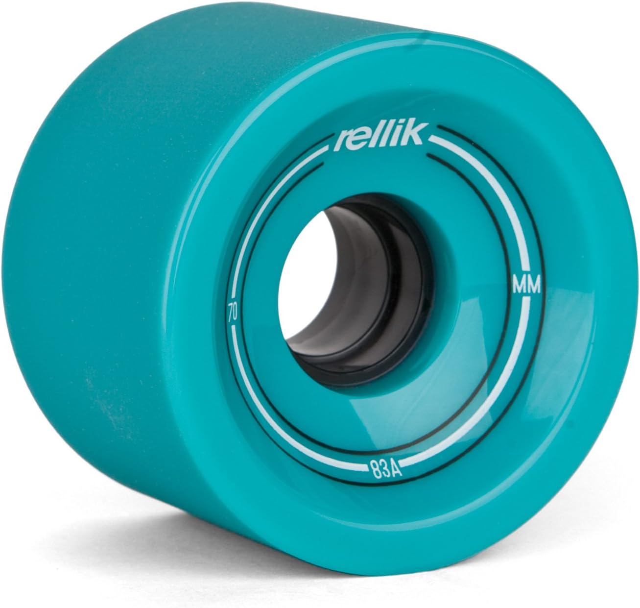 Rellik Freeride Wheels, mint, longboard wheels, 70 mm, 83A