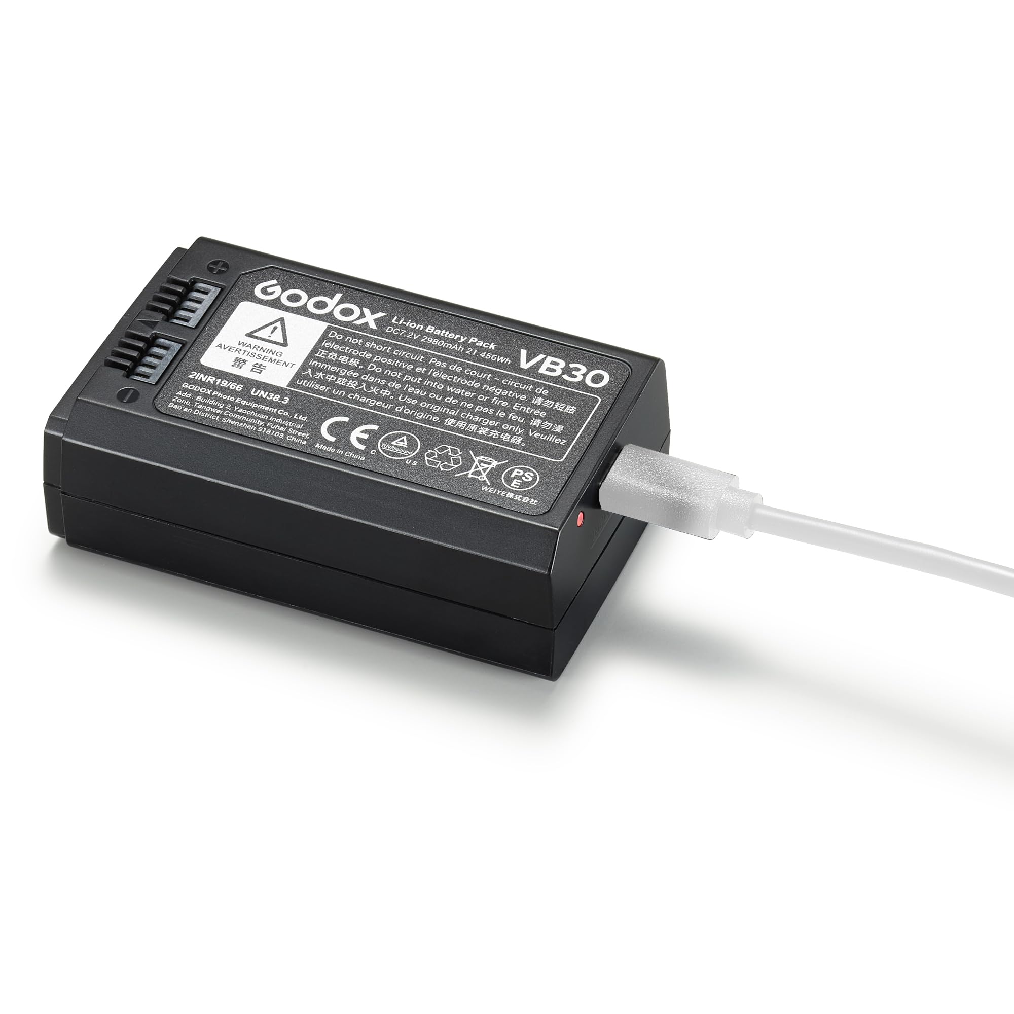 Amazon.com : GODOX VB30 Lithium-Ion Battery Pack for V100 V1Pro V1
