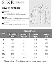 Vista 5 de COOFANDY Men's Casual Long Sleeve Button Down Shirt Textured Wrinkle-Free Untucked Shirt