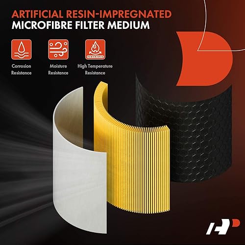 Miniatura 3 de A-Premium Filtro de aire de motor compatible con Chevrolet Corvette 2014-2019 6.2L, repuesto # 23107355