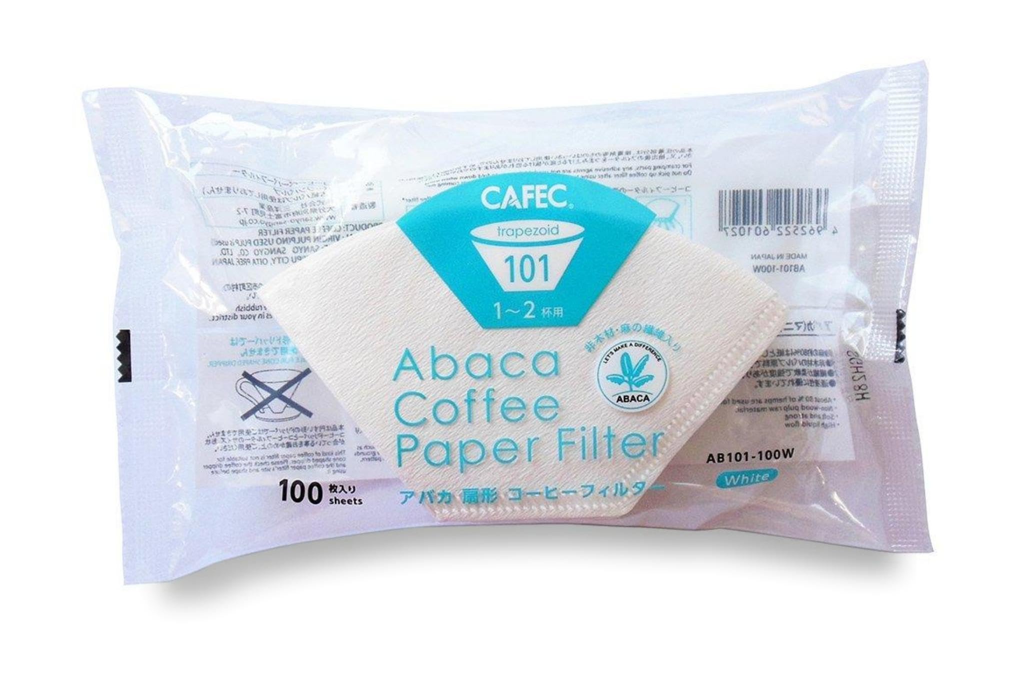 Amazon.com: CAFEC Trapezoid 101 | Abaca trapezoid paper filter for