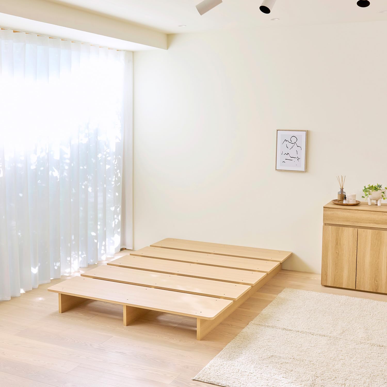 楽天市場】ローベッド ステージタイプ シングル 幅120cm ベッド