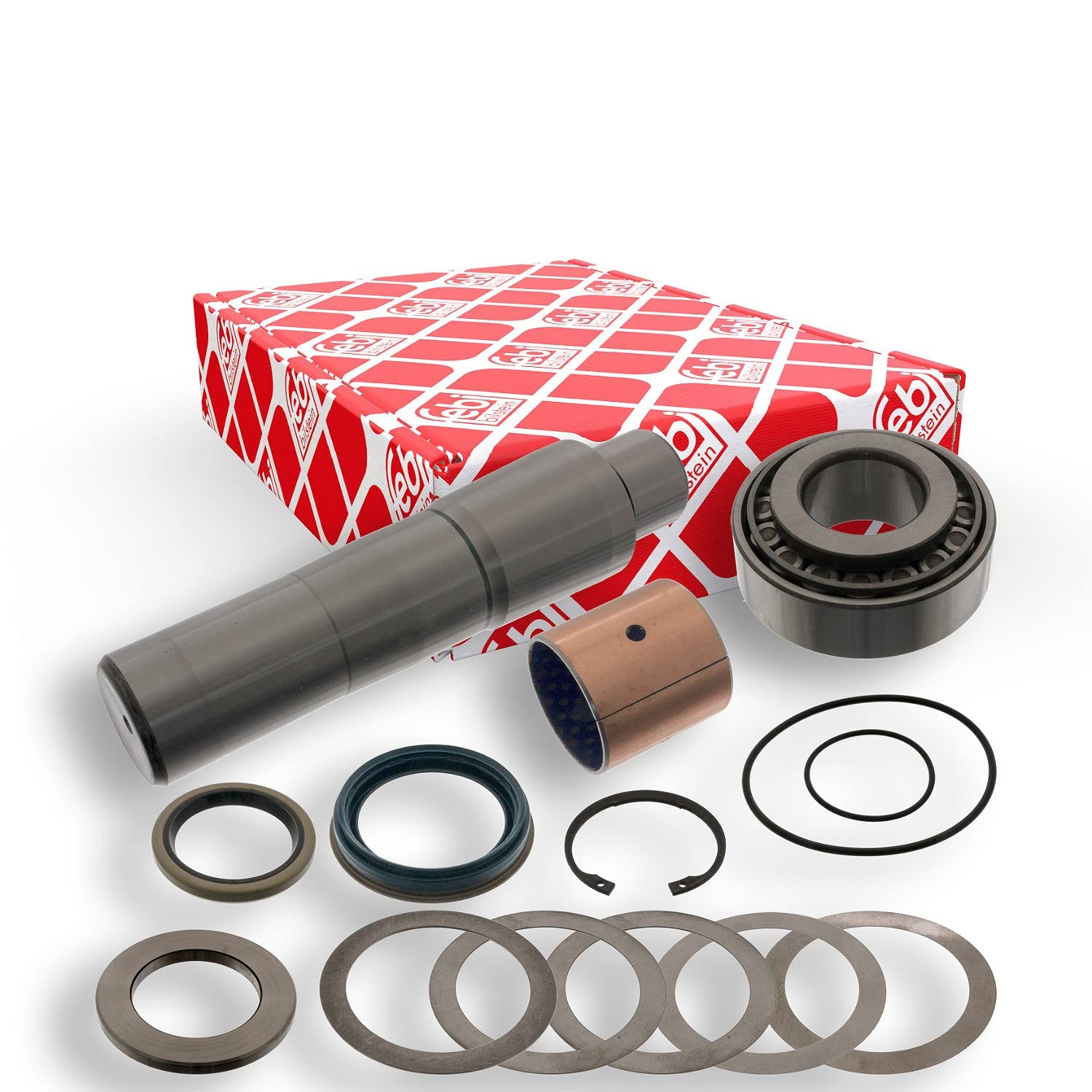 FEBI BILSTEIN 09937 Kingpin Repair Kit 223mm Length Suspension Fits SCANIA