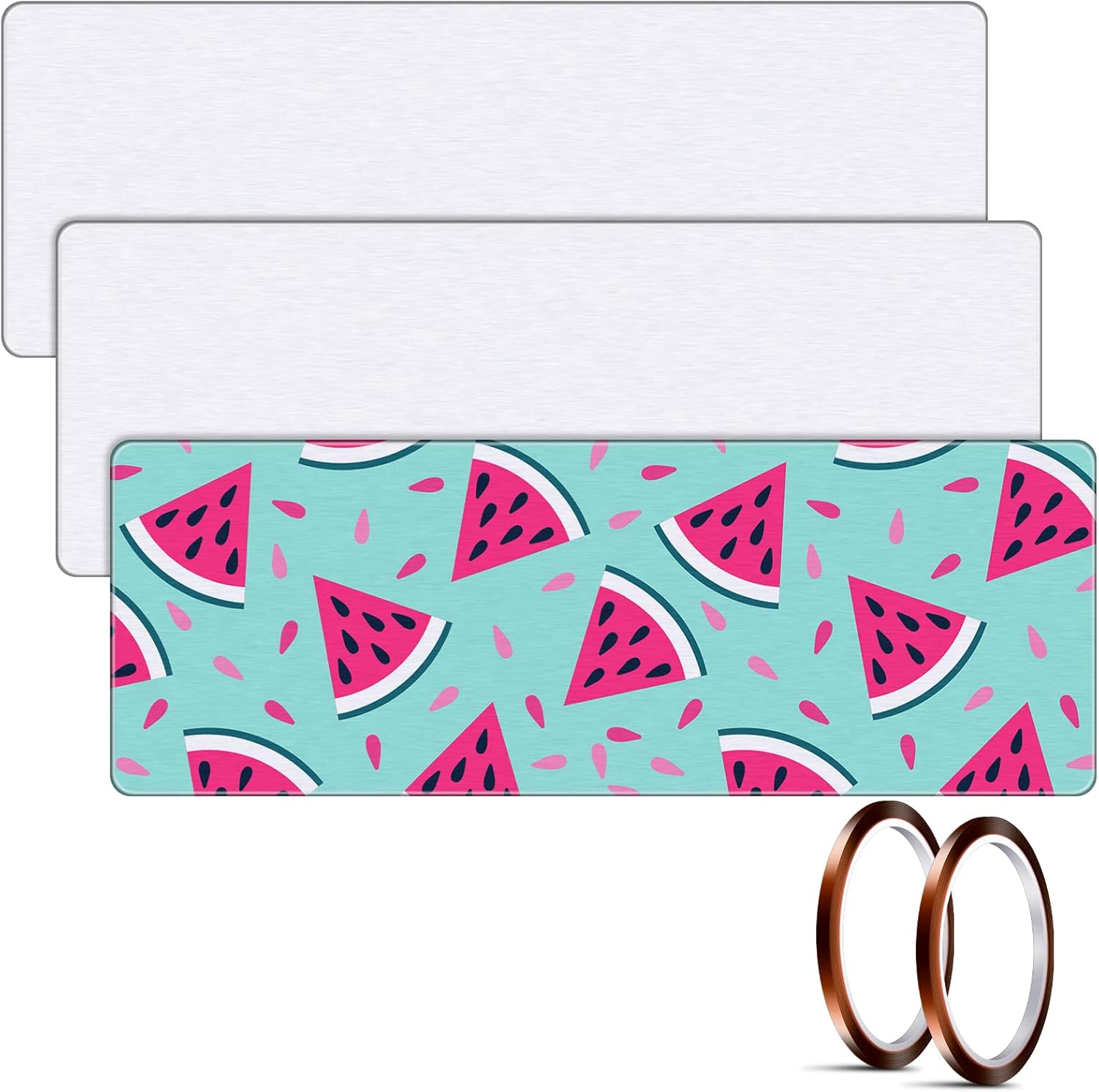 SATINIOR 3 Pieces Sublimation Mouse Pads Valentine's Pad