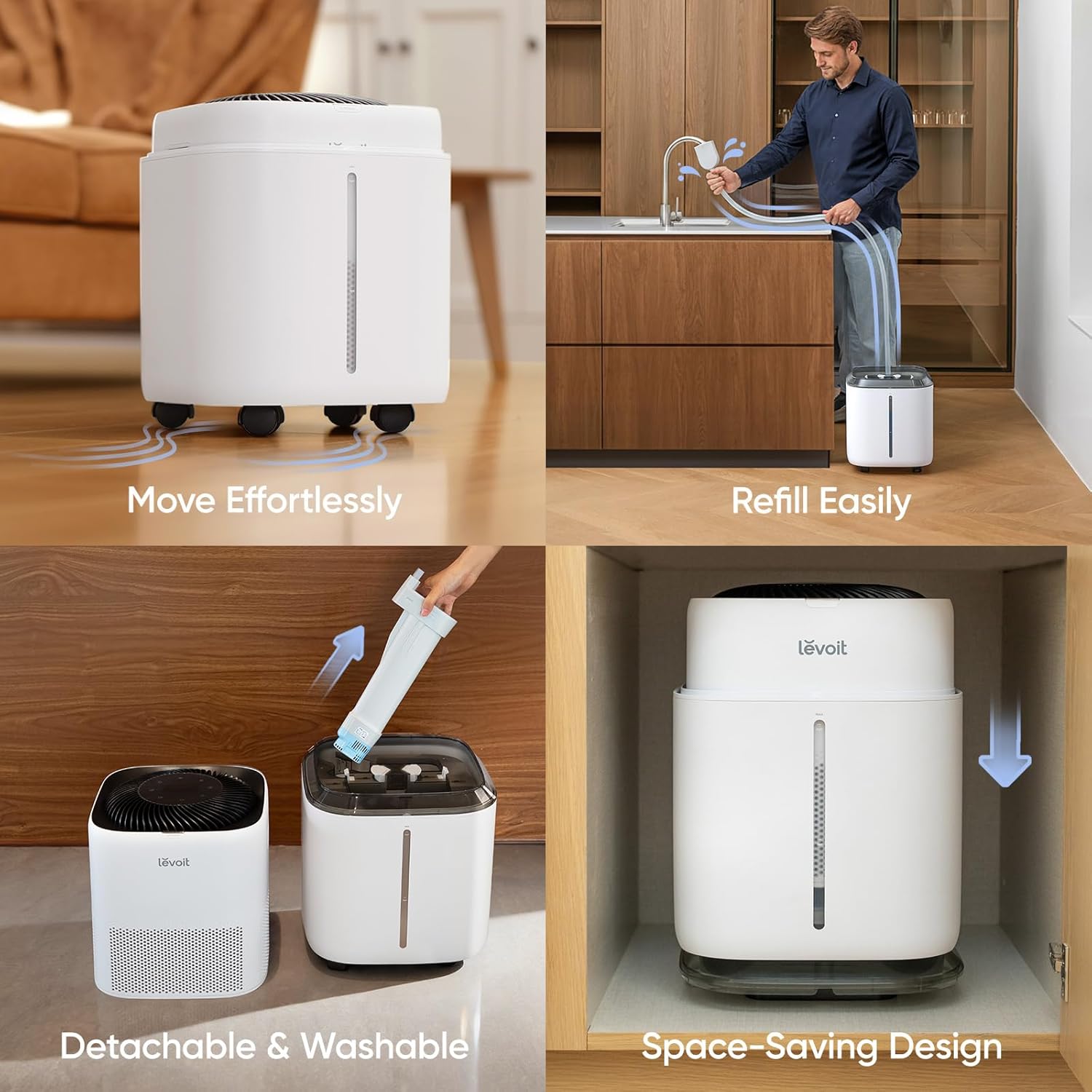 LEVOIT Superior 6000S Smart Evaporative Humidifiers for Home Whole House up to 3000ft², 23L, Last 72-Hour, Premium Filter, Dry Mode, Wheels & Water Fill Hose, Foldable Storage, Sleep Mode, New Edition 7 71uAYCSvjHL. AC SL1500