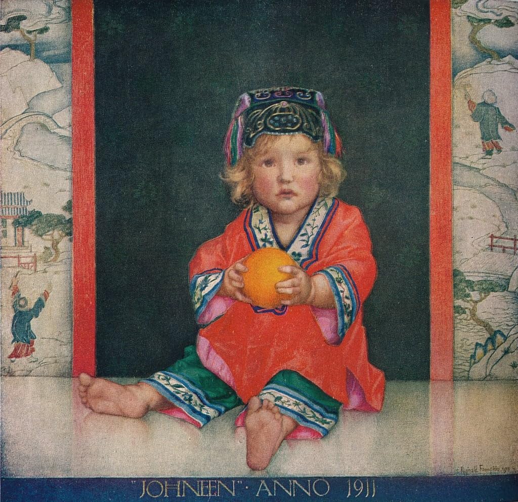 Impression d'affiches Edward Reginald Frampton Toile Johneen 60x90 - 5