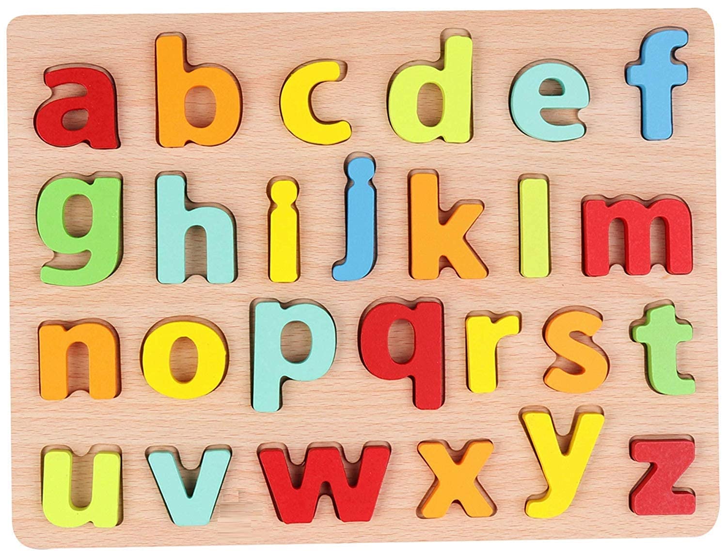 AUTHFORT New Educational Wooden Alphabets and Number Board for Kids (Small Letters) (B097LNJGWV) Amazon Price History, Amazon Price Tracker