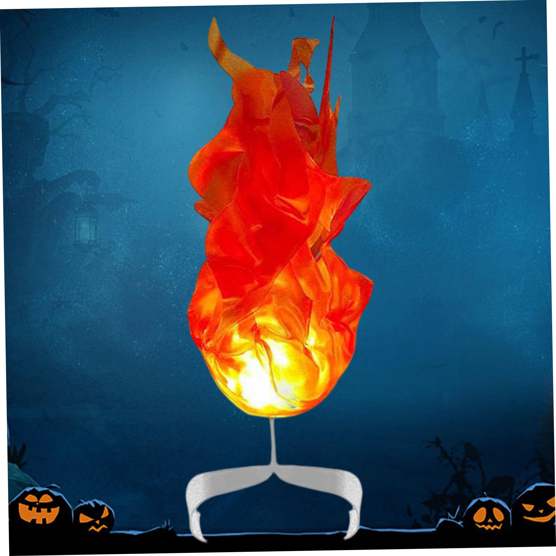 Boule de feu flottante Halloween pour décorer votre salon et sublimer un cosplay