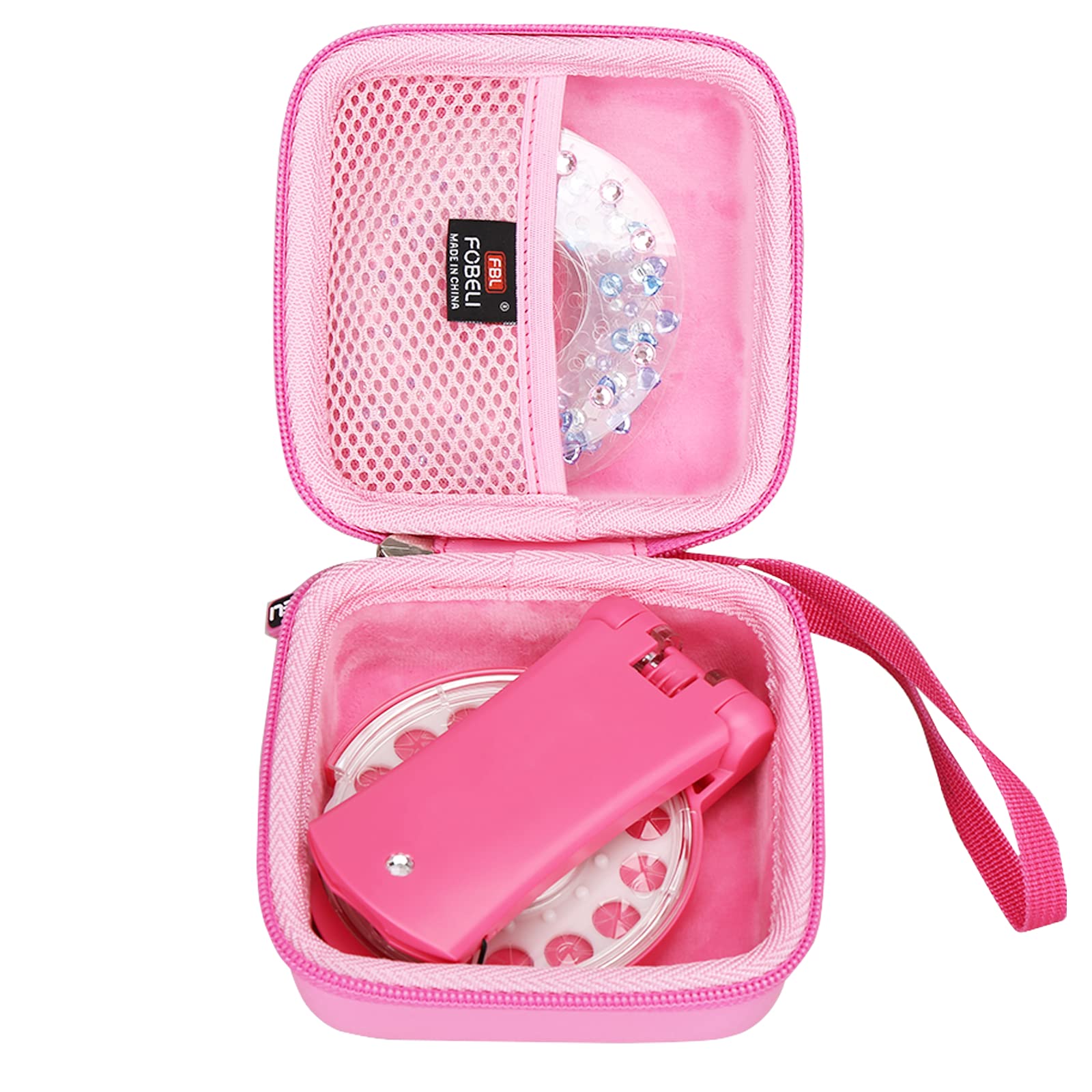 FBLFOBELI Hard Protective Carrying Case Compatible with Blinger Ultimate Set Glam Collection Glam Styling Tool Shockproof Storage Holds Fashion Box (Case Only)