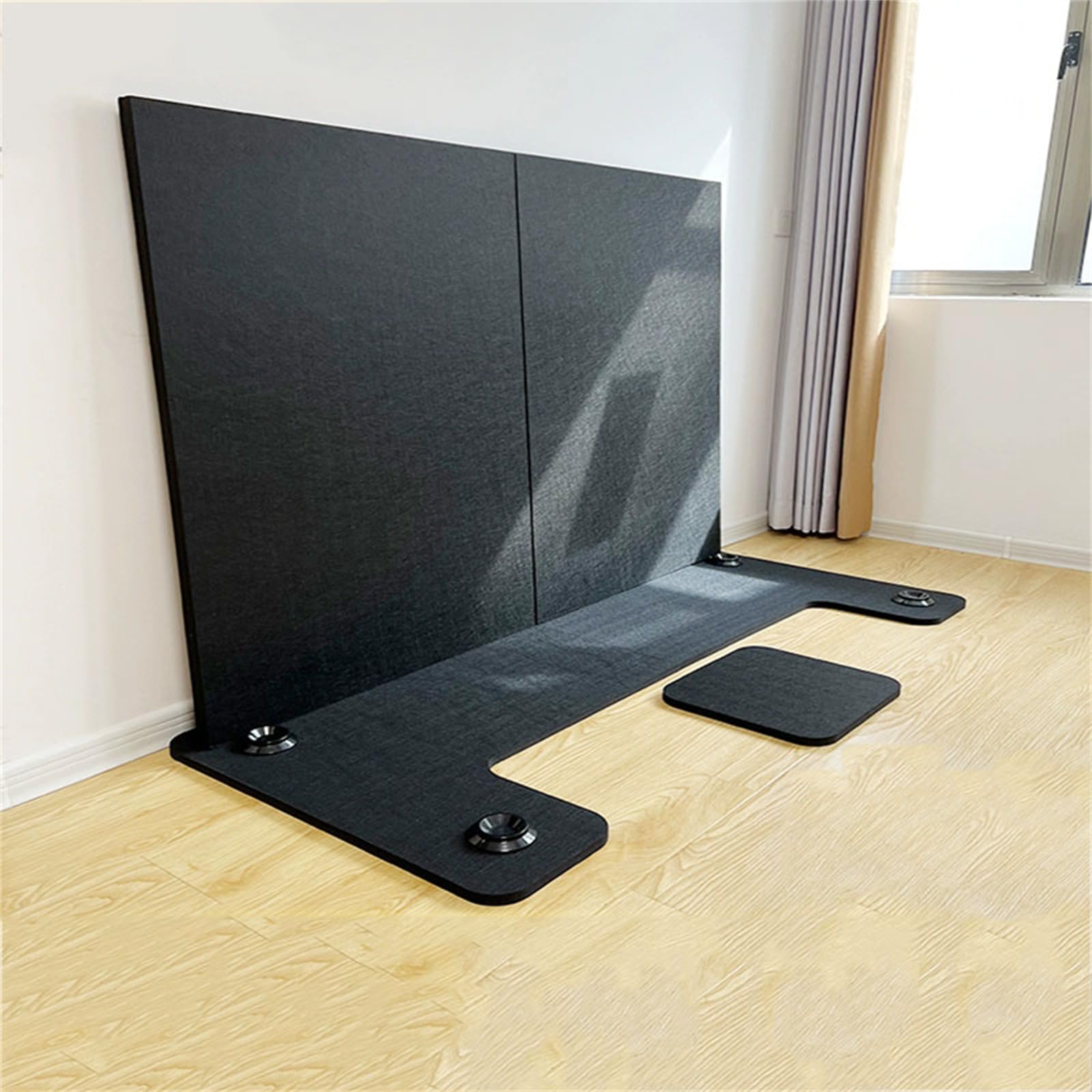 Tappeto insonorizzante per Pianoforte, Tappetino per Pianoforte Verticale, Tappeto fonoassorbente per Pianoforte, Tappeto per la riduzione del Rumore, Tappetino insonorizzante, Isolamento Te