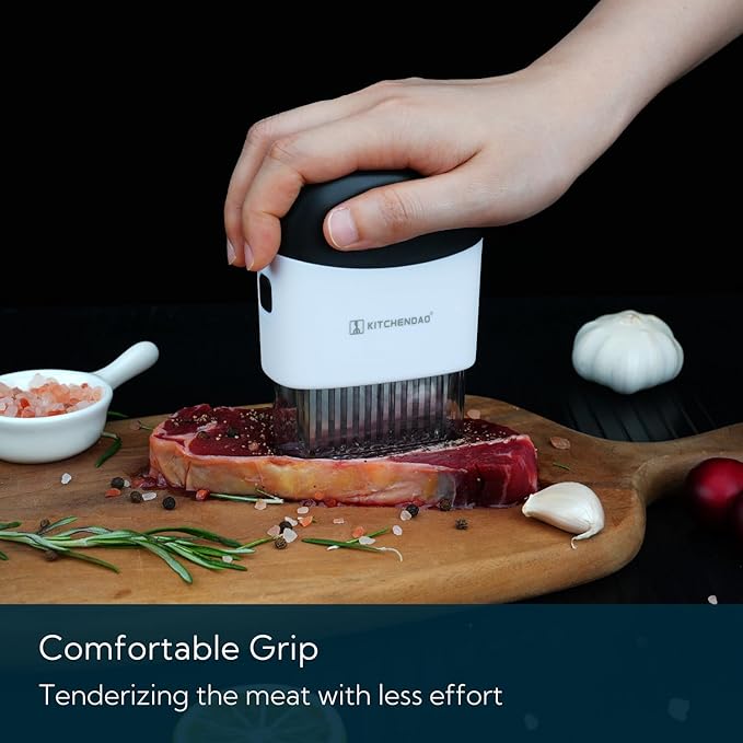 Ablandador de Carne KITCHENDAO Desmontable con 48 Agujas miniatura 2
