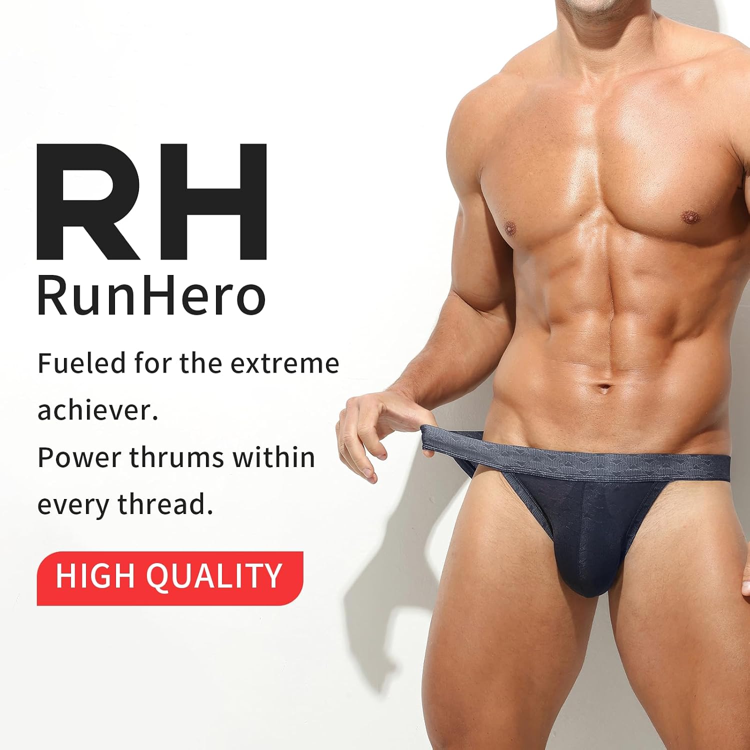 Mens Bikini Briefs Low Rise Sexy Lace Comfortable Underwear for Men Lightweight Breathable Low Waist Briefs