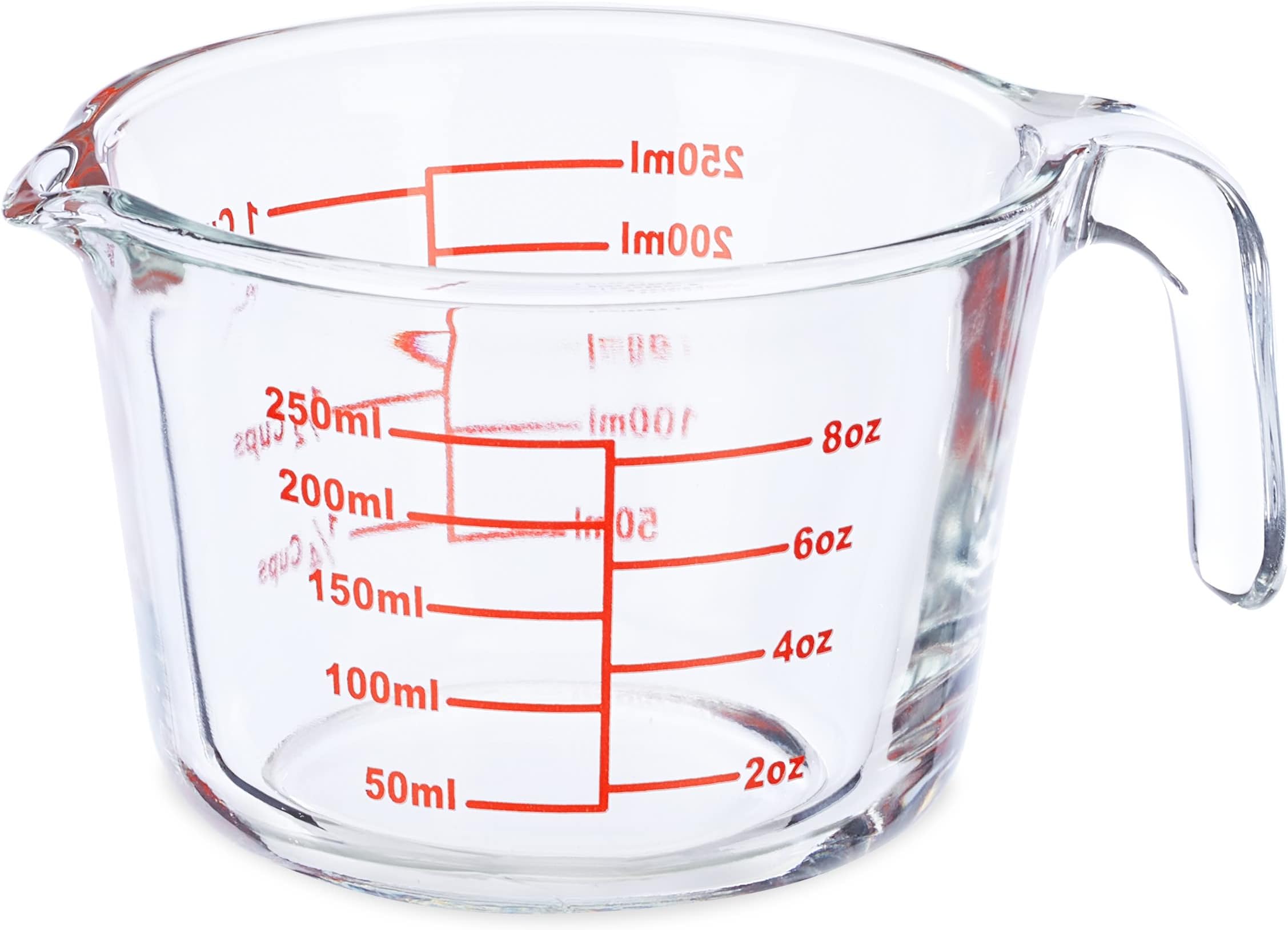 KitchenCraft Caraffa Graduata, Vetro, 0,5 lt, Trasparente : Pyrex ...