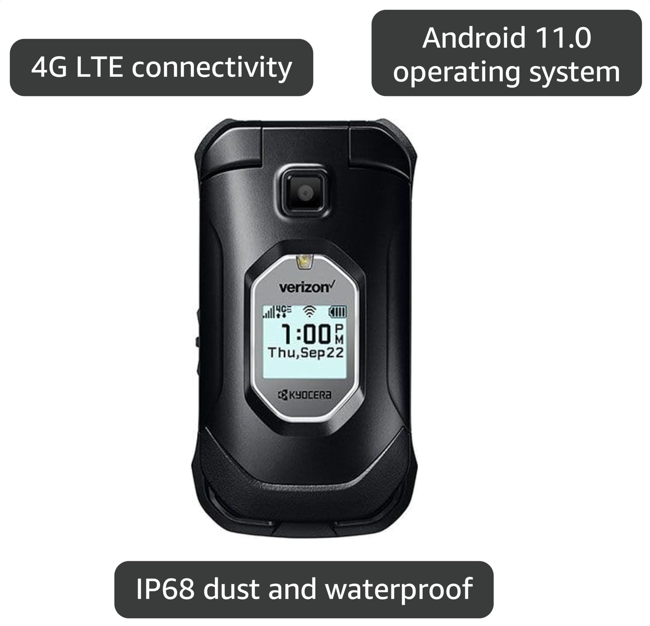 Amazon.com: KYOCERA NEW DuraXV Extreme+ E4811 16GB Verizon Ultra