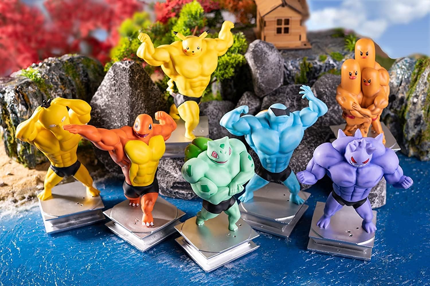 Amazon Co Jp アニメフィギュア ポケモン マッスル ギフト キーチェーン フィギュア ボディビルディングシリーズ コレクション 誕生日ギフト Pvc 7インチ ゲンガー おもちゃ Amazon Co Jp アニメフィギュア ポケモン マッスル ギフト キーチェーン フィギュア ボディビルディングシリーズ コレクション 誕生日ギフト Pvc 7インチ ゲンガー おもちゃ