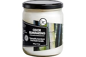 Bamboo Odor Eliminating Highly Fragranced Candle