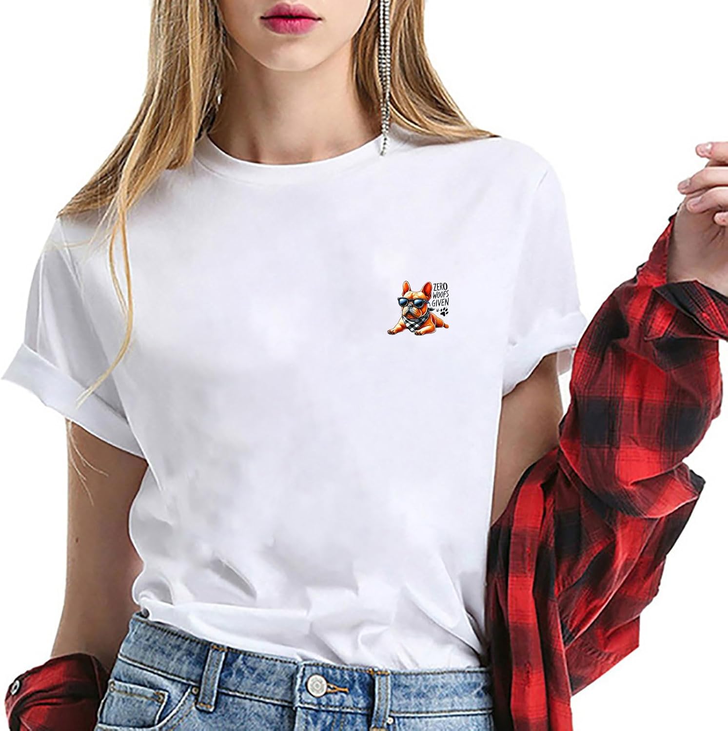 9Pcs Sarcastic Dog Iron on Decals for Clothing DIY Washable Heat Transfer Vinyl Stickers for T-Shirt Pillow Covers Bags Applique - Image 4