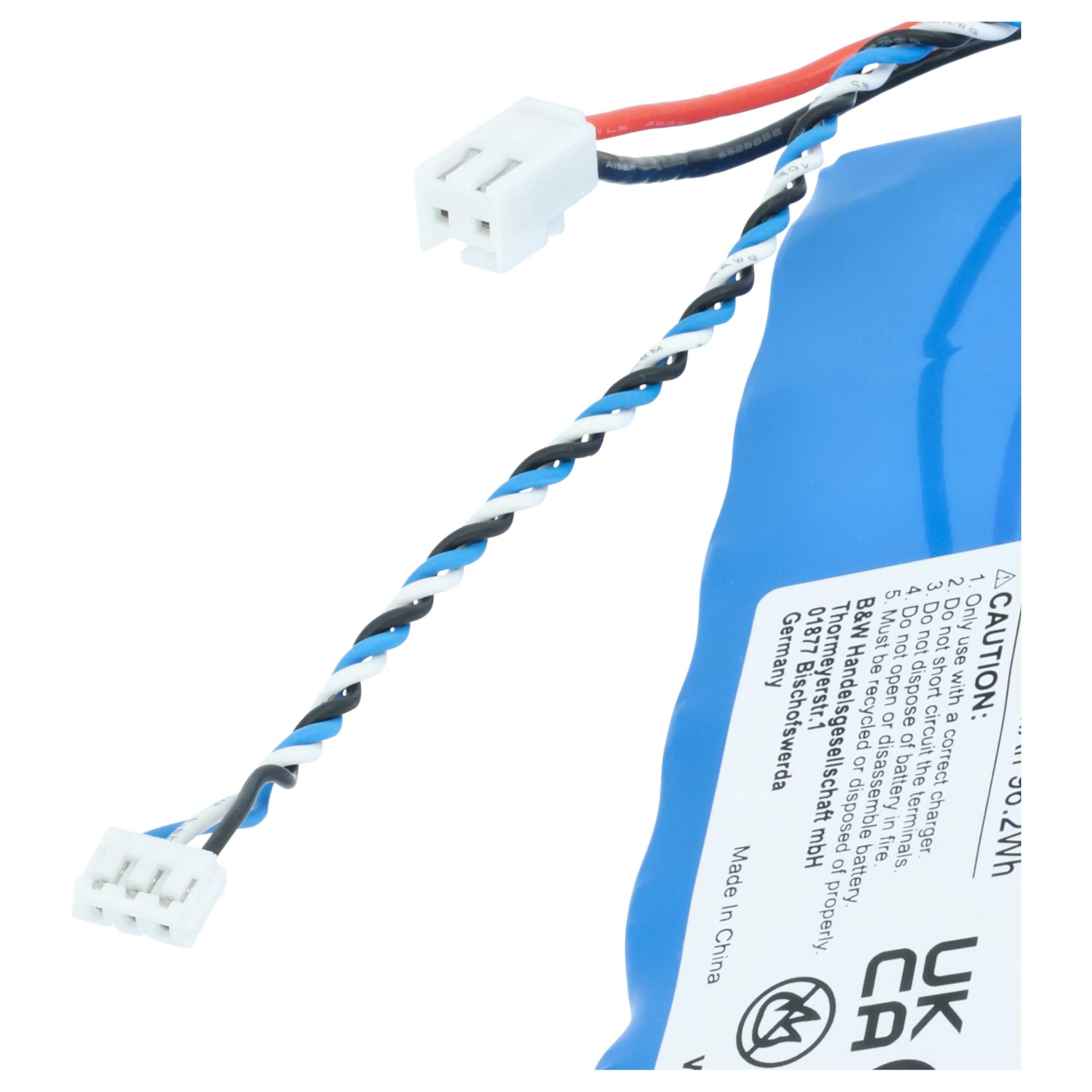 vhbw batteria sostituisce Promax CB-077 per dispositivo di misurazione (13000mAh, 7,4V, Li-Ion)