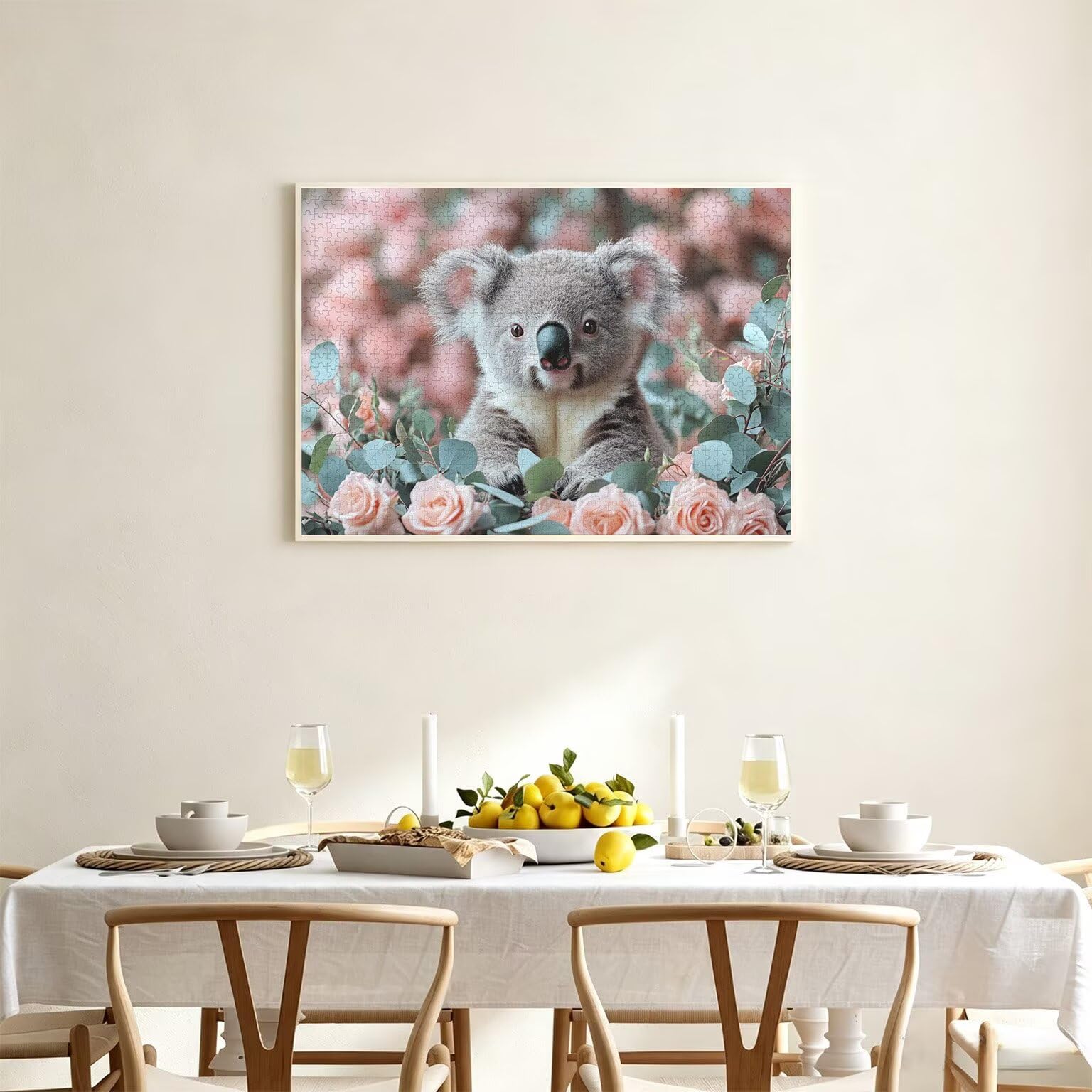Puzzle 3000 elementów dla dorosłych, gry rodzinne, Koala Rose, n-350