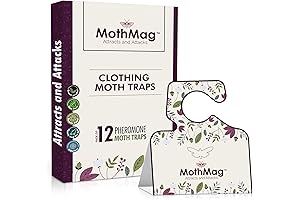 Moth Traps for Closet Clothing - Repel and Prevent Clothing Damage