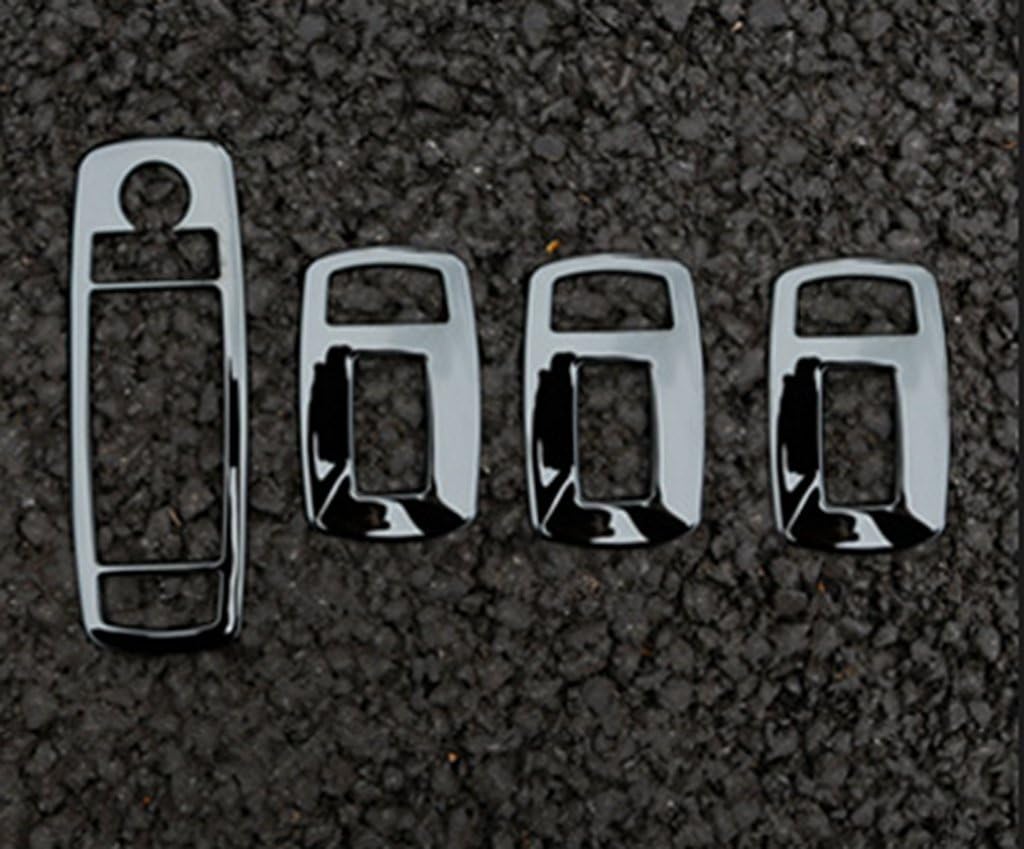 New Decorative Window Control Covers for MASERATI Levante 2016-2019 (Silver-Chrome)